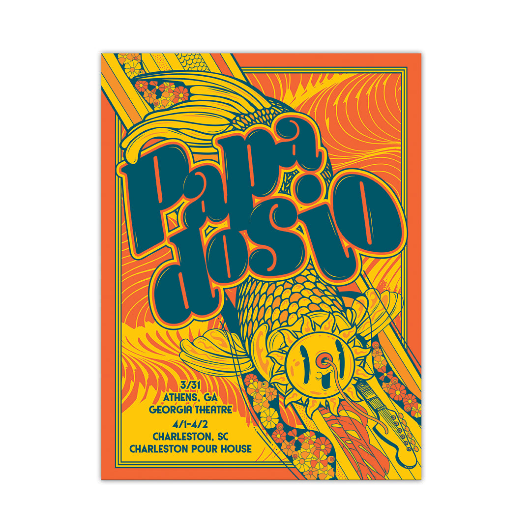 2022 Papadosio Charleston / Athens Poster