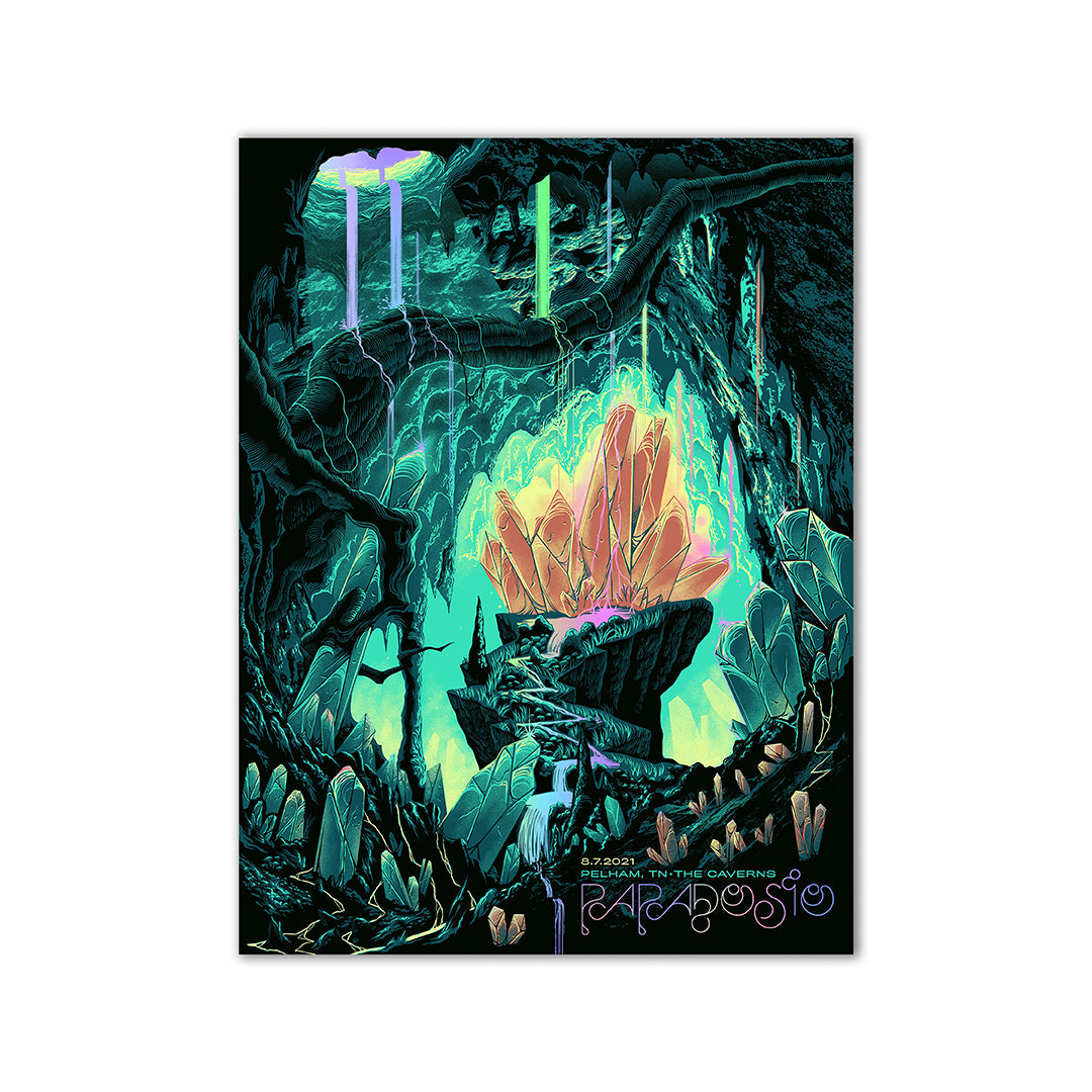 2021 Papadosio at The Caverns Poster