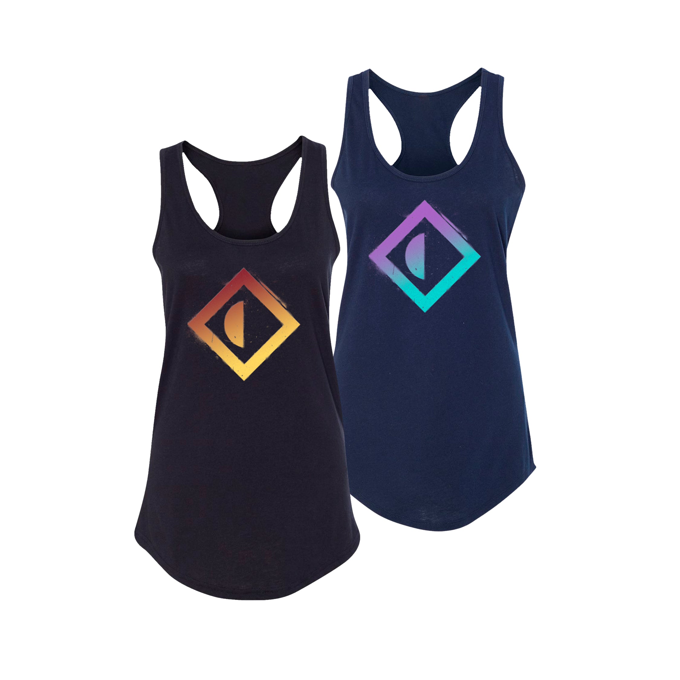 Ladies TLR Logo Gathered Racerback Tank Top - Tri Color - RC SWAG -  Stickers, T-Shirts, Hoodies, RC Kits & More!