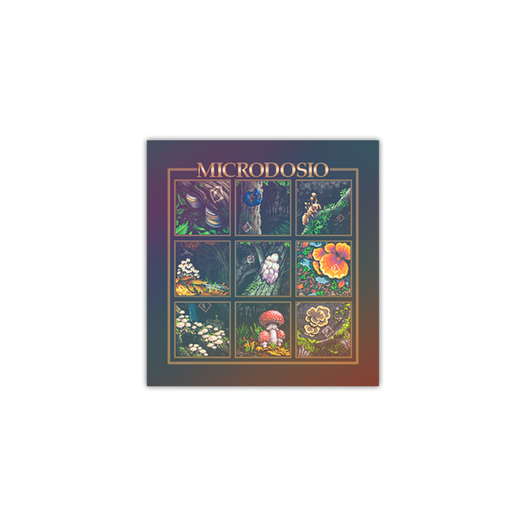 Microdosio Logo Foil Sticker