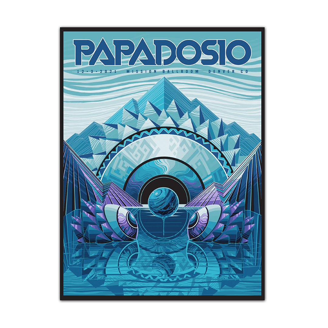 2021 Papadosio Mission Ballroom Foil Poster