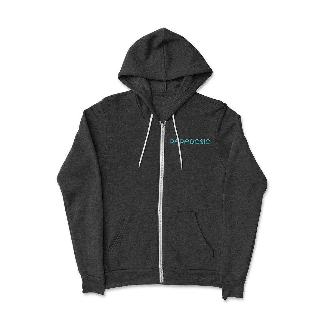 Papadosio Gavinger Cathedral Design Zip Up Hoodie