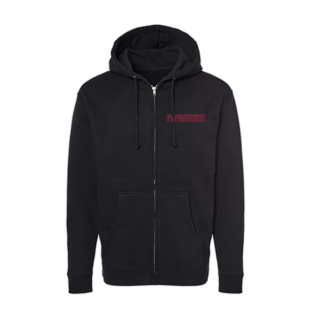 Observations Album Art Zip Up Hoodie