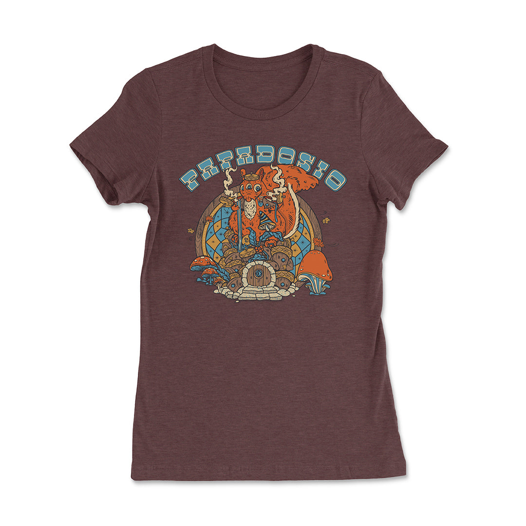 Squirrel Ladies Cut T-Shirt
