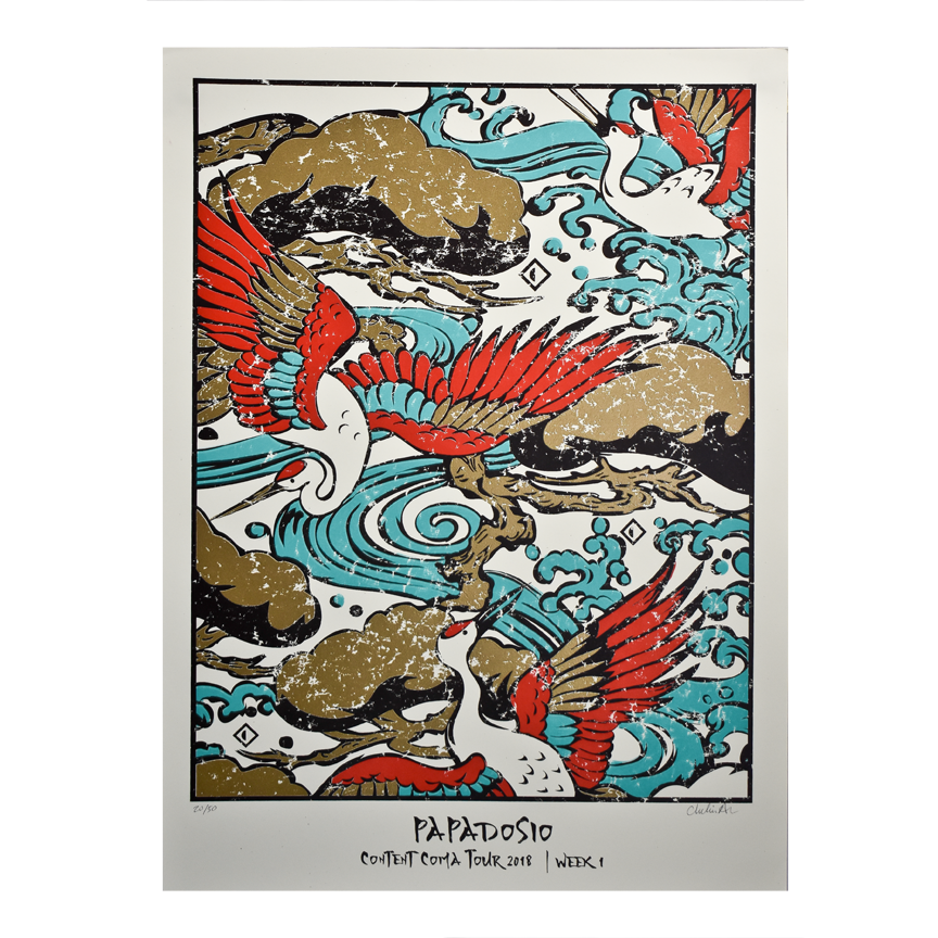 2019 Papadosio Content Coma Tour Poster Week 1