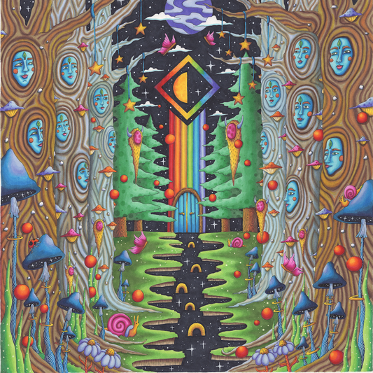 Papadosio's Improvisations with Ram Dass H.BUNZEY Art Print Bundle