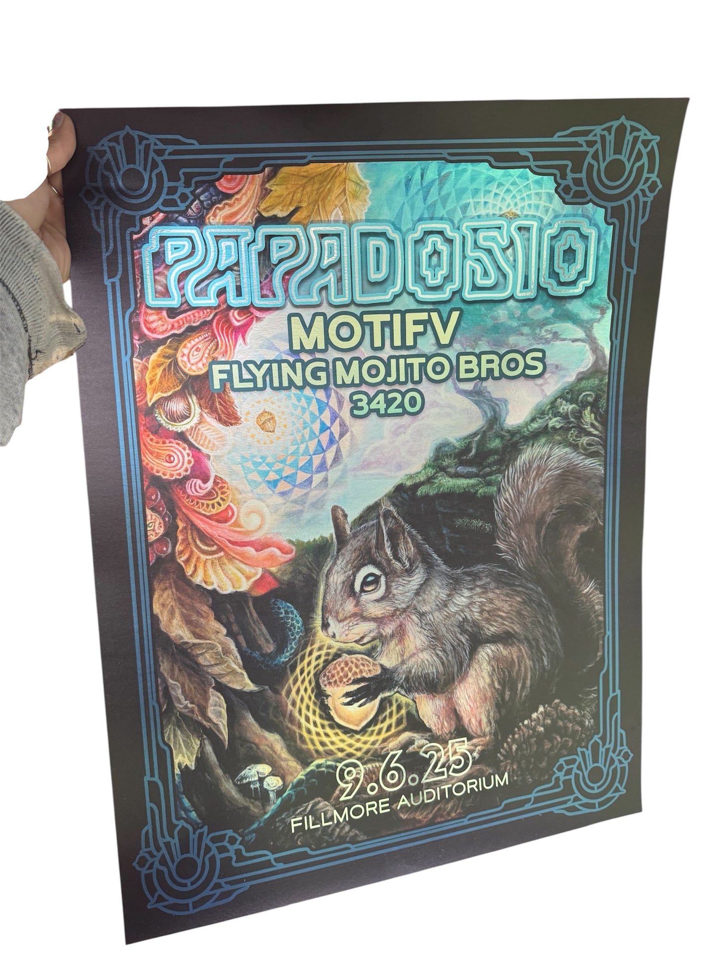 2025 Papadosio at The Fillmore, Colorado Poster