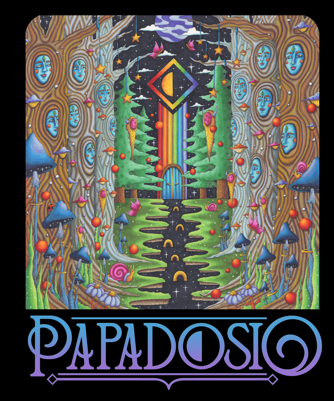 Papadosio x H.Bunzey "People as Trees" Unisex T-Shirt
