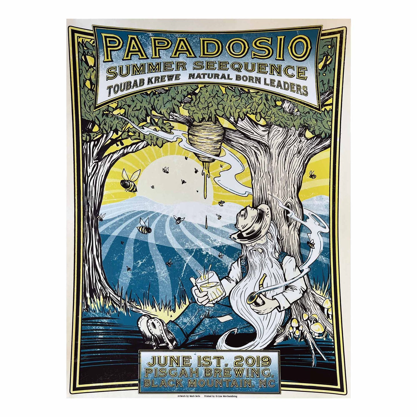 2019 Papadosio Summer Seequence Event Poster