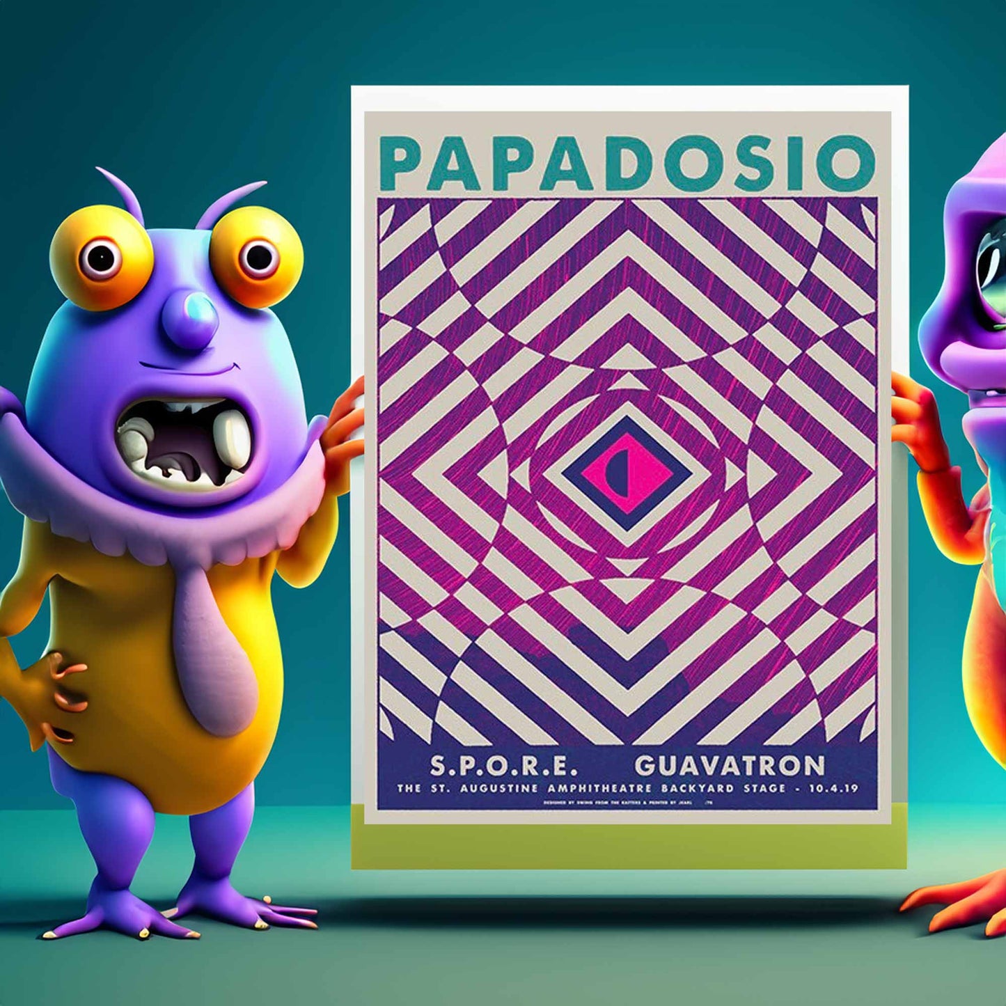 2019 Papadosio St. Augustine Poster