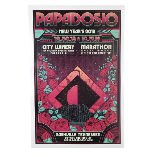 2018 Papadosio NYE 12/30-31 Poster