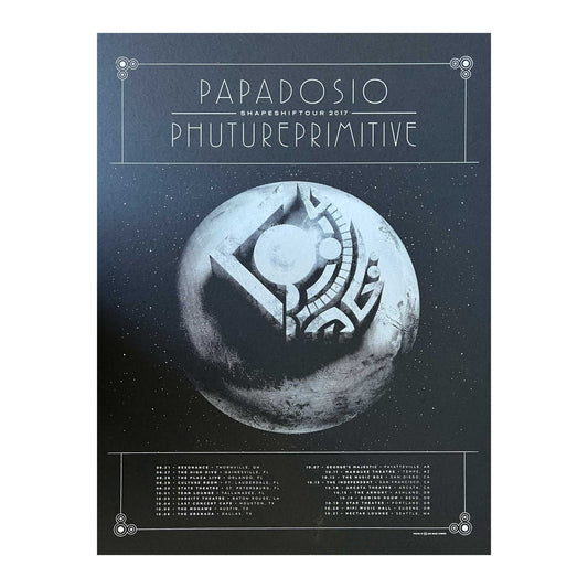 2017 Papadosio Shapeshift Tour Poster
